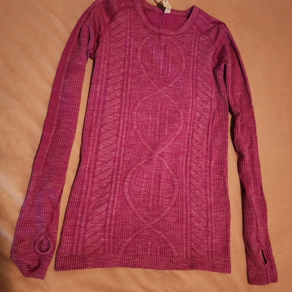 Lululemon Rest Less Pullover Euc 6 - image 2